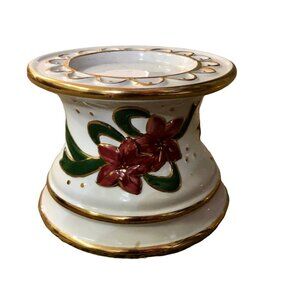 Vintage Kmart Candle Holder Used Christmas Holiday